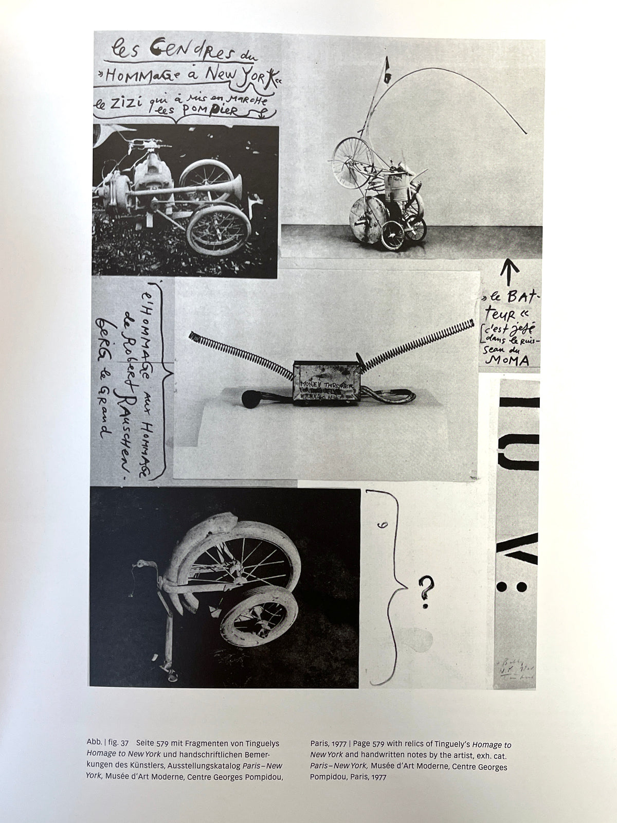 Robert Rauschenberg & Jean Tinguely: Collaborations, German & English, 2010, HC, NF.