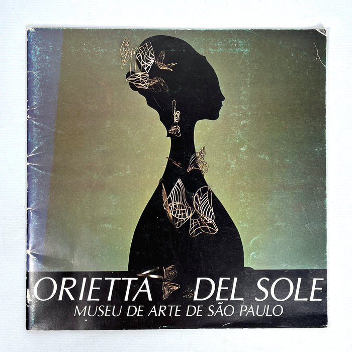 Orietta Del Sole: joias de arte. 1981. RARE. VG SC Portuguese and English Jewe..