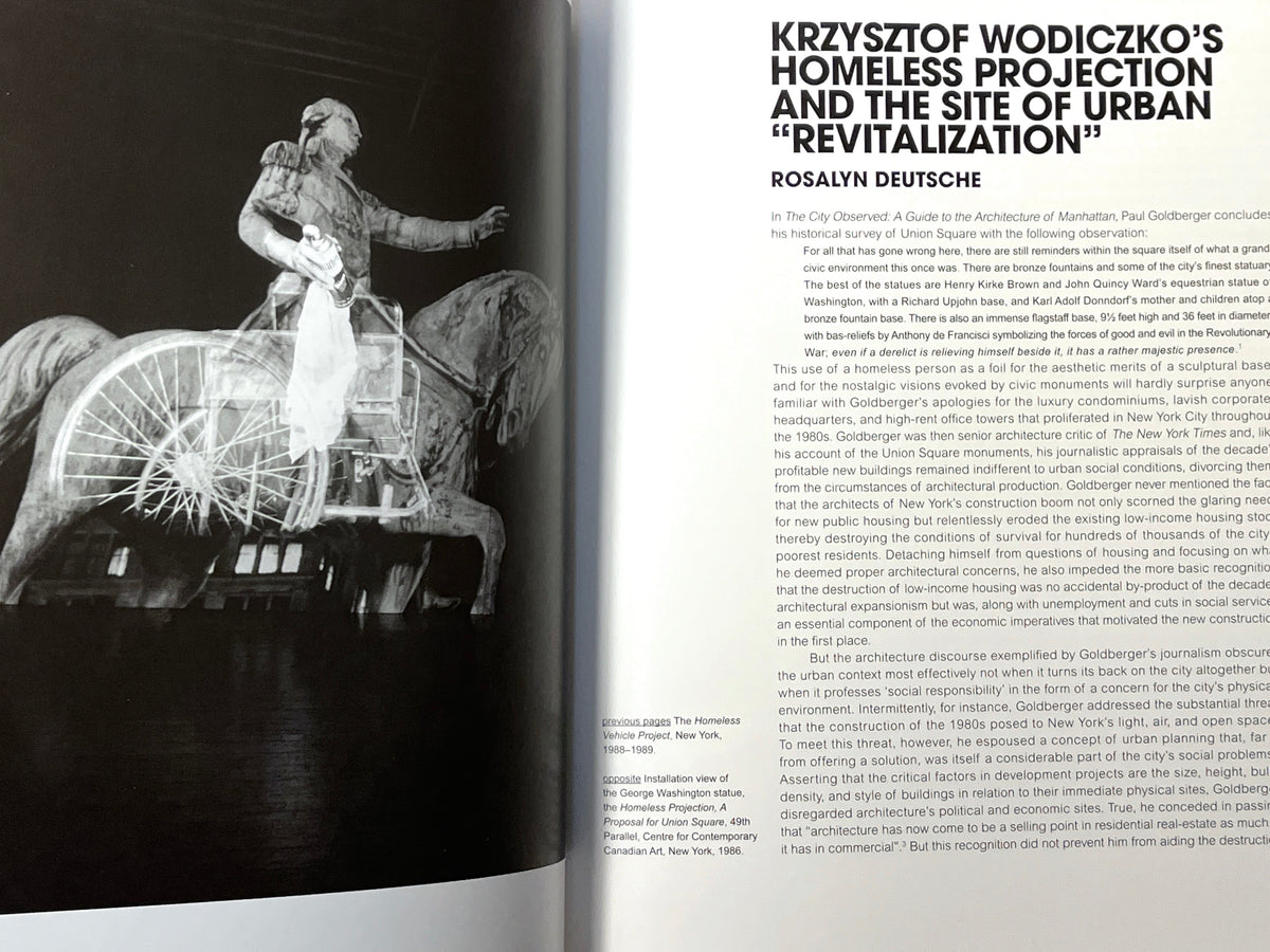 Krzysztof Wodiczko, Black Dog Publishing, 2011, HC, NF.
