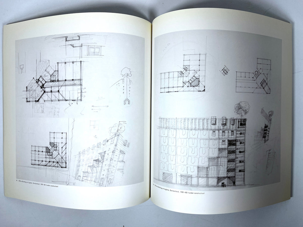 Preliminary Studies: Mario Botta, GA Gallery, Japan, 1984, exhibit, catalog, Near Fine softcover