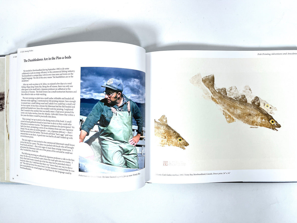 A Life Among Fishes: The Art of Gyotaku, Christopher M. Dewees, Near Fine hardcover, Near Fine dust jacket