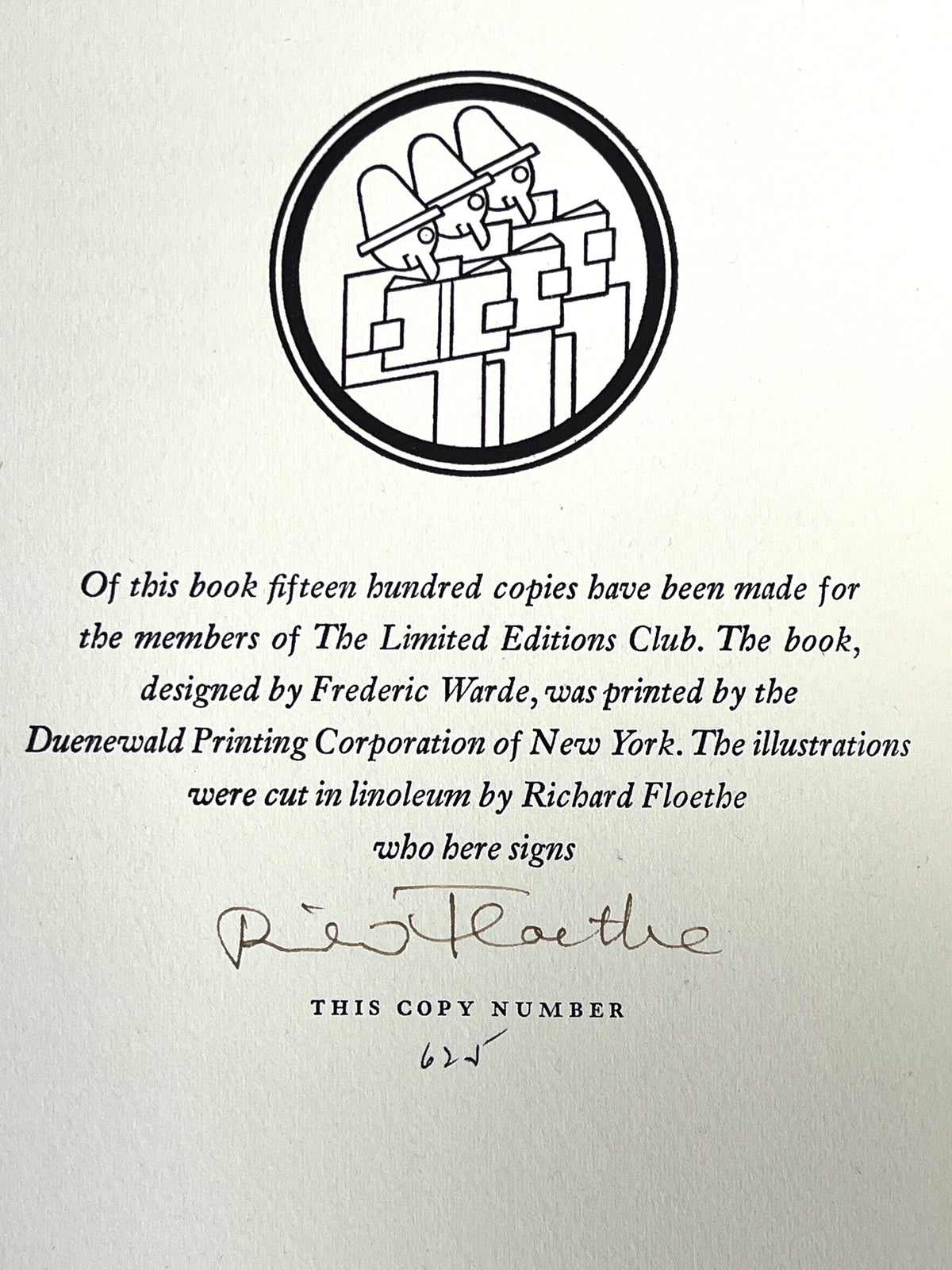 Pinocchio: The Adventures of a Marionette, C. Collodi, Richard Floethe, 1937