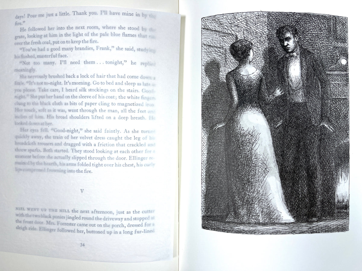 A Lost Lady, Willa Cather, William Bailey, Limited Editions Club, SIGNED, 1983, NF