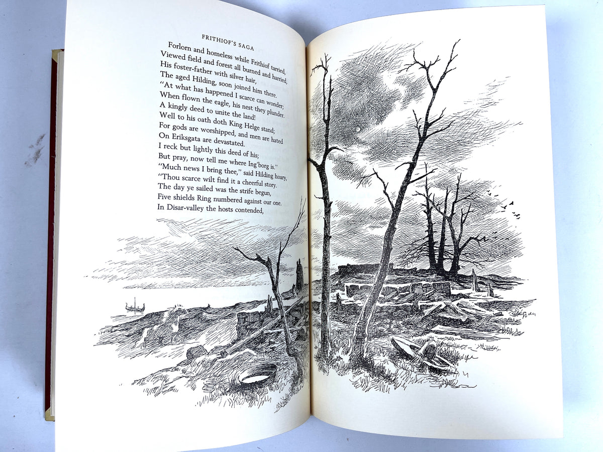 Frithiof’s Saga, Esaias Tegnér, Eric Palmquist, Limited Editions Club, 1953