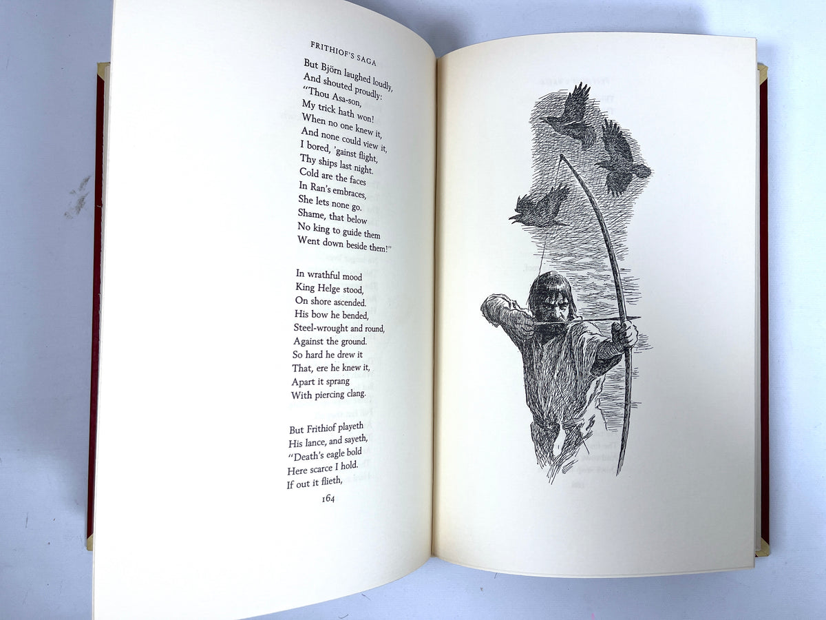 Frithiof’s Saga, Esaias Tegnér, Eric Palmquist, Limited Editions Club, 1953