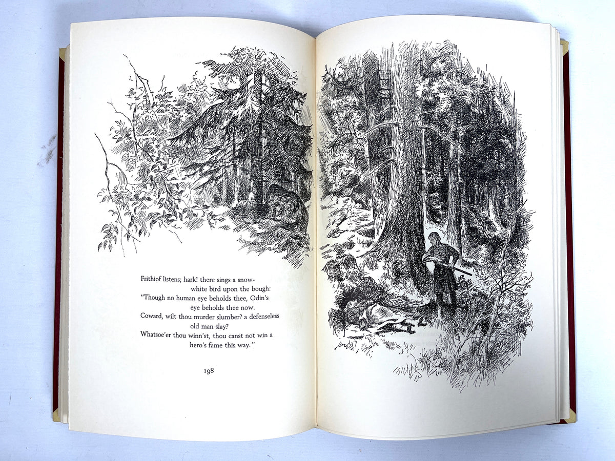 Frithiof’s Saga, Esaias Tegnér, Eric Palmquist, Limited Editions Club, 1953