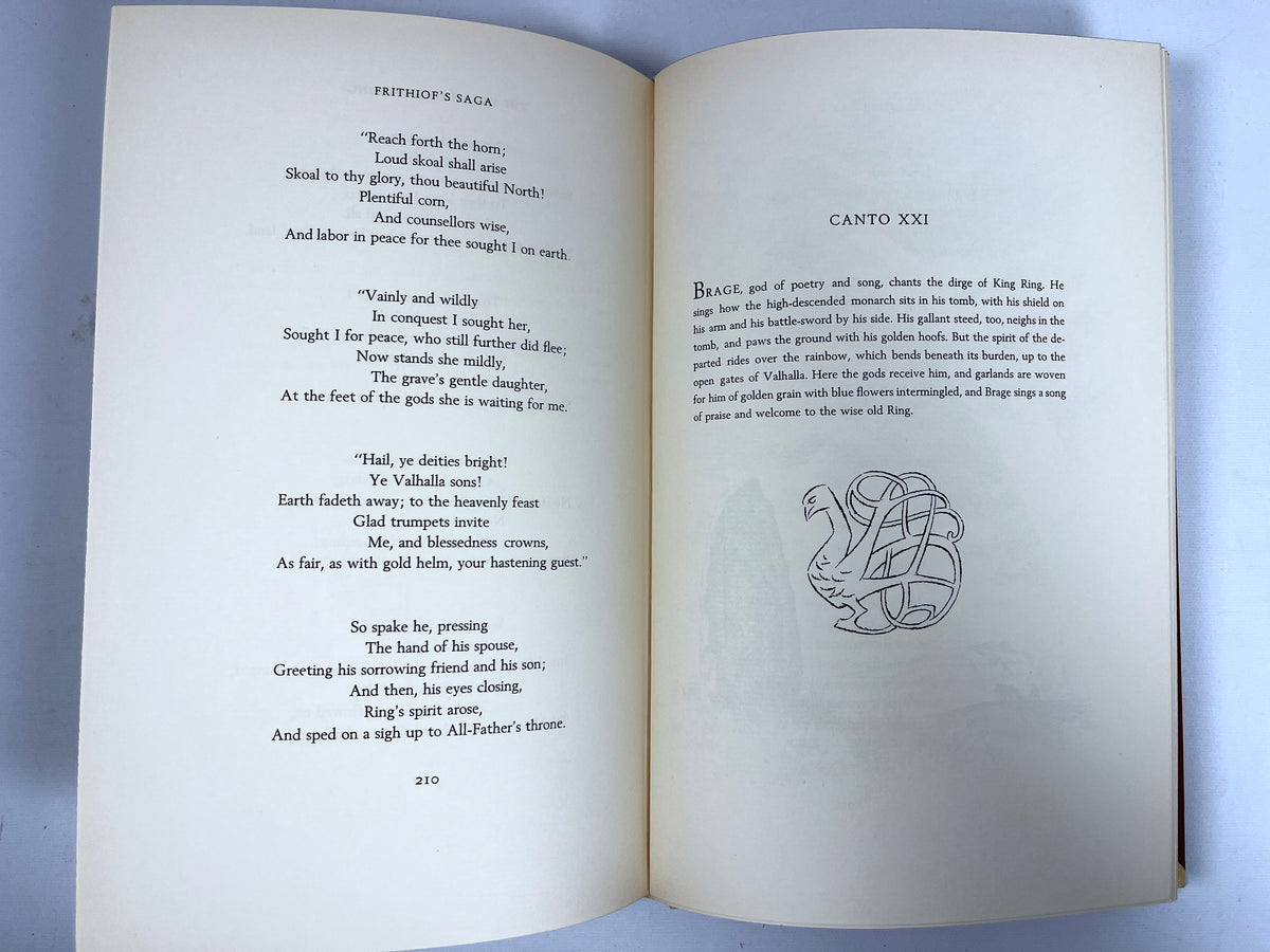 Frithiof’s Saga, Esaias Tegnér, Eric Palmquist, Limited Editions Club, 1953