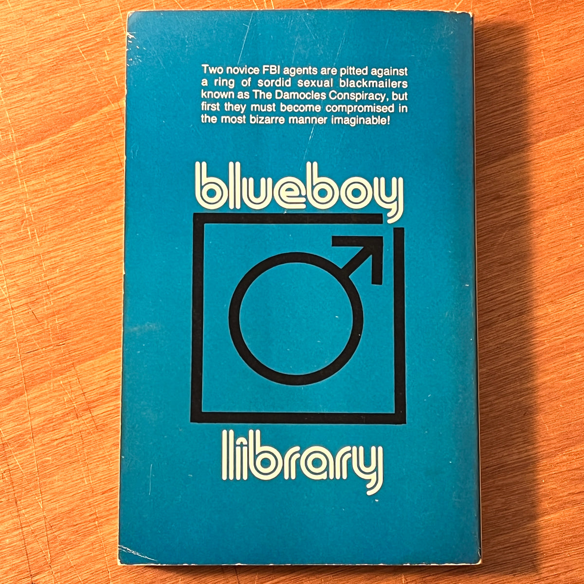 The Damocles Conspiracy. Murray Montague. Good SC 1976 1st Print. The Blueboy Library. LGBTQ Eros 18+