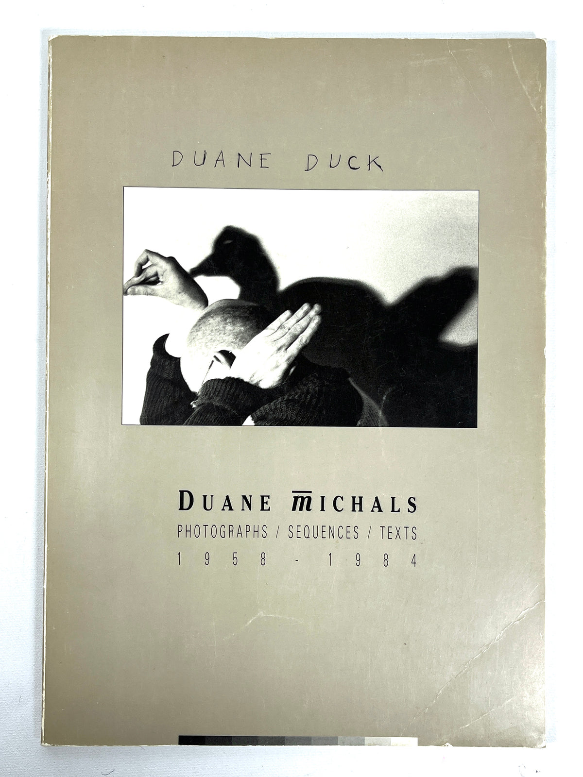 Duane Michals: Photographs, Sequences, Texts, 1958-1984; SIGNED, 1st Ed., Very Good SC.