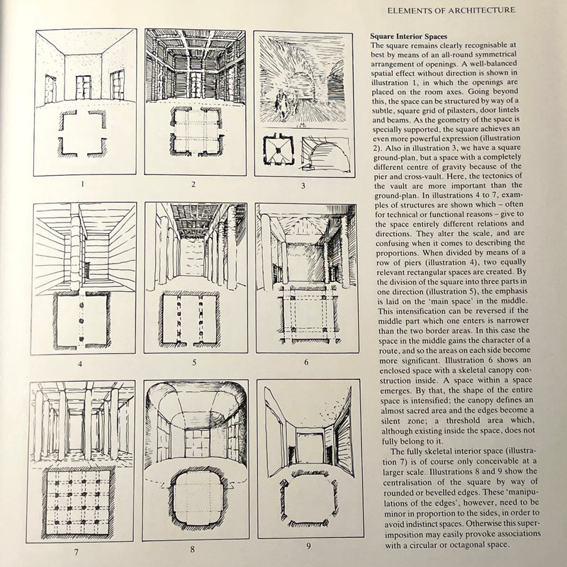 Architectural Composition, Rob Krier, Rizzoli, 1988, 1st U.S. Ed., Fine w/DJ