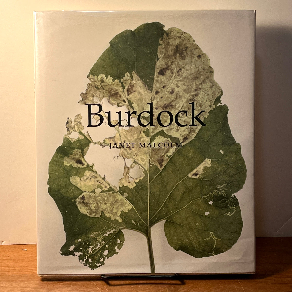 Janet Malcolm, Burdock, Yale University Press, 2008, HC, Near Fine