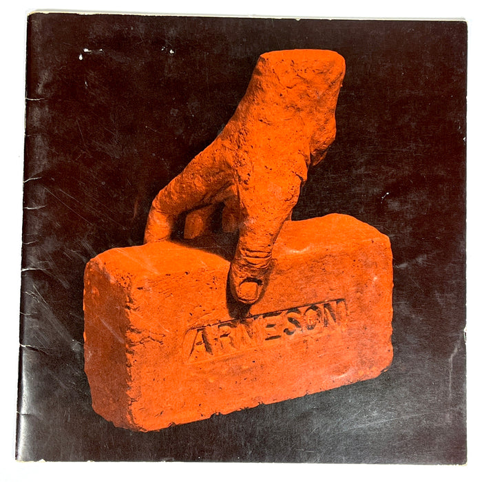 Robert Arneson, Museum of Contemporary Art & San Francisco Museum of Art, 1974, Very Good softcover.