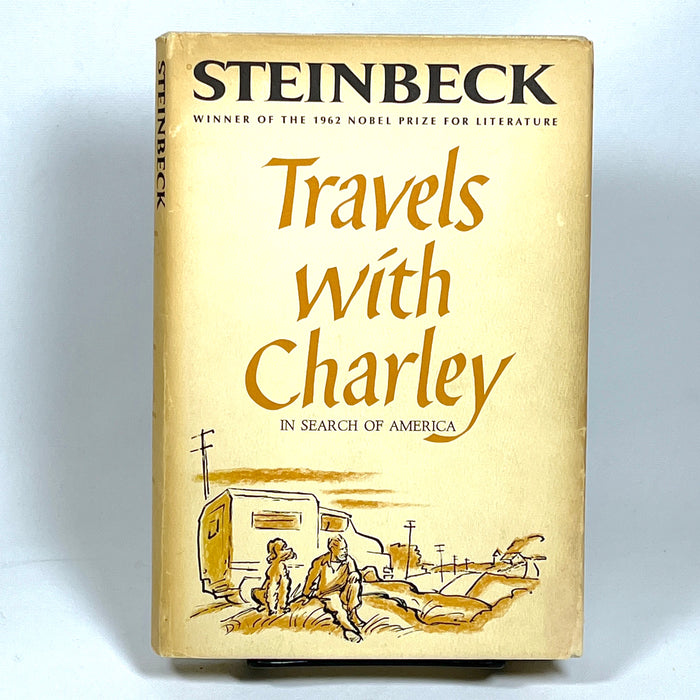 John Steinbeck, Travels with Charley in Search of America, 5th Print., 1962, Very Good HC