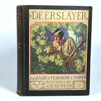 James Fenimore Cooper, The Deerslayer, or The First War-Path, Illus. by N.C. Wyeth, 1927, Very Good hardcover.