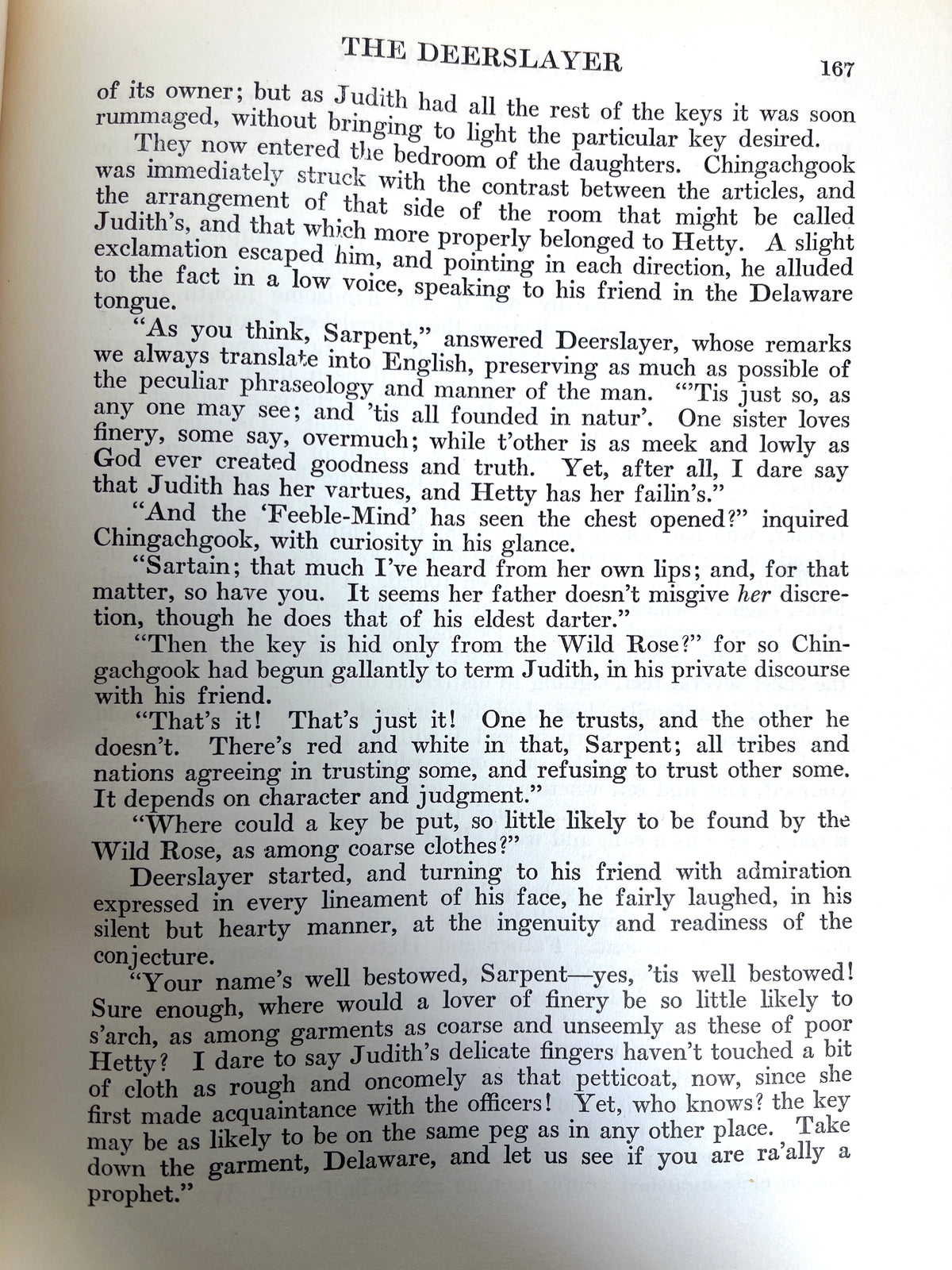 James Fenimore Cooper, The Deerslayer, or The First War-Path, Illus. by N.C. Wyeth, 1927, Very Good hardcover.