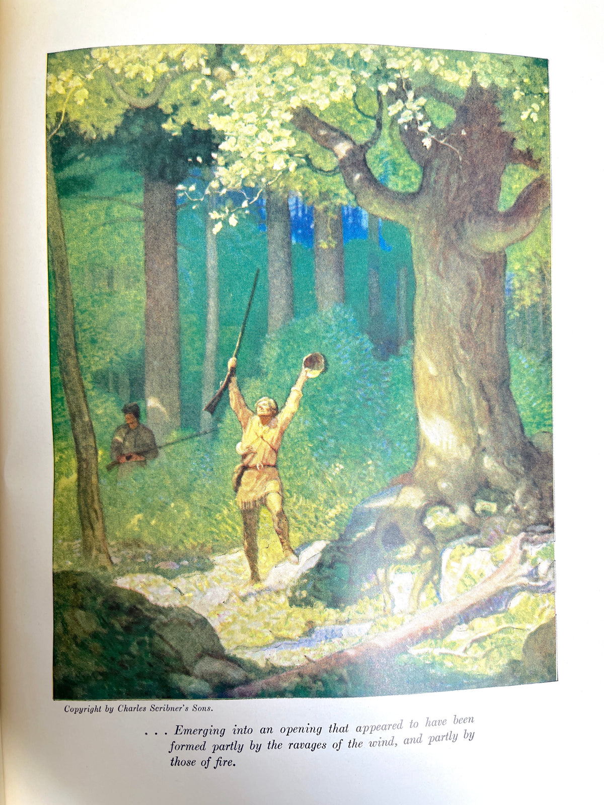 James Fenimore Cooper, The Deerslayer, or The First War-Path, Illus. by N.C. Wyeth, 1927, Very Good hardcover.