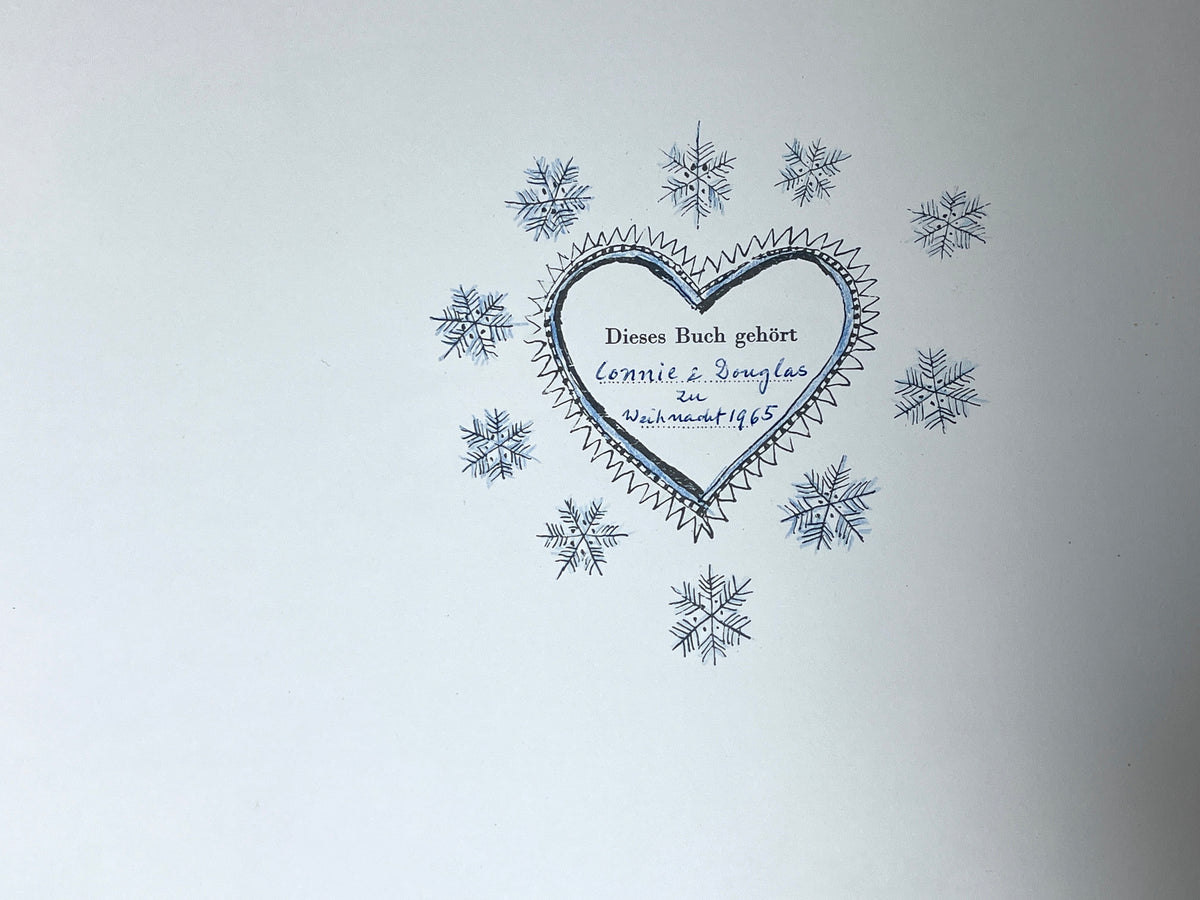 Der Grosse Schnee, Illus. by Alois Carigiet, Text by Selina Chonz, 1st Ed., 1955, Very Good hardcover.