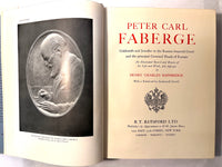 Peter Carl Faberge, Goldsmith & Jeweller, Bainbridge, 1949, 1st Ed., VG w/DJ