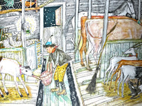 Der Grosse Schnee, Illus. by Alois Carigiet, Text by Selina Chonz, 1st Ed., 1955, Very Good hardcover.