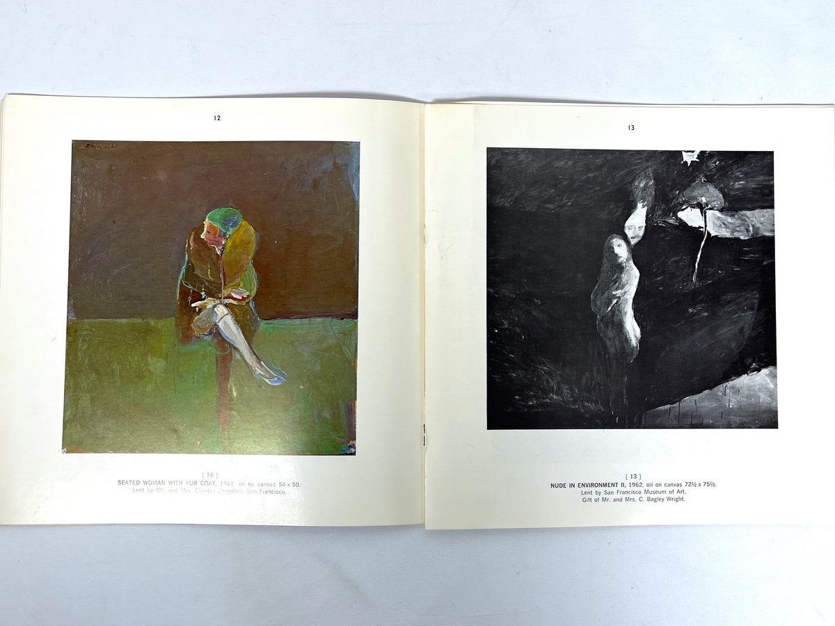 Nathan Oliveira: Paintings, 1959-1973, The Oakland Museum, Good staplebound catalog.