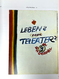 Charlotte: Life or Theater? An Autobiographical Play by Charlotte Salomon, 1981, Near Fine hardcover w/dust jacket.