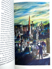 H.G. Wells, The War of the Worlds/The Time Machine, Illus. by Joe Mugnaini, Limited Editions Club, SIGNED, 1964, VG HC w/slipcase.