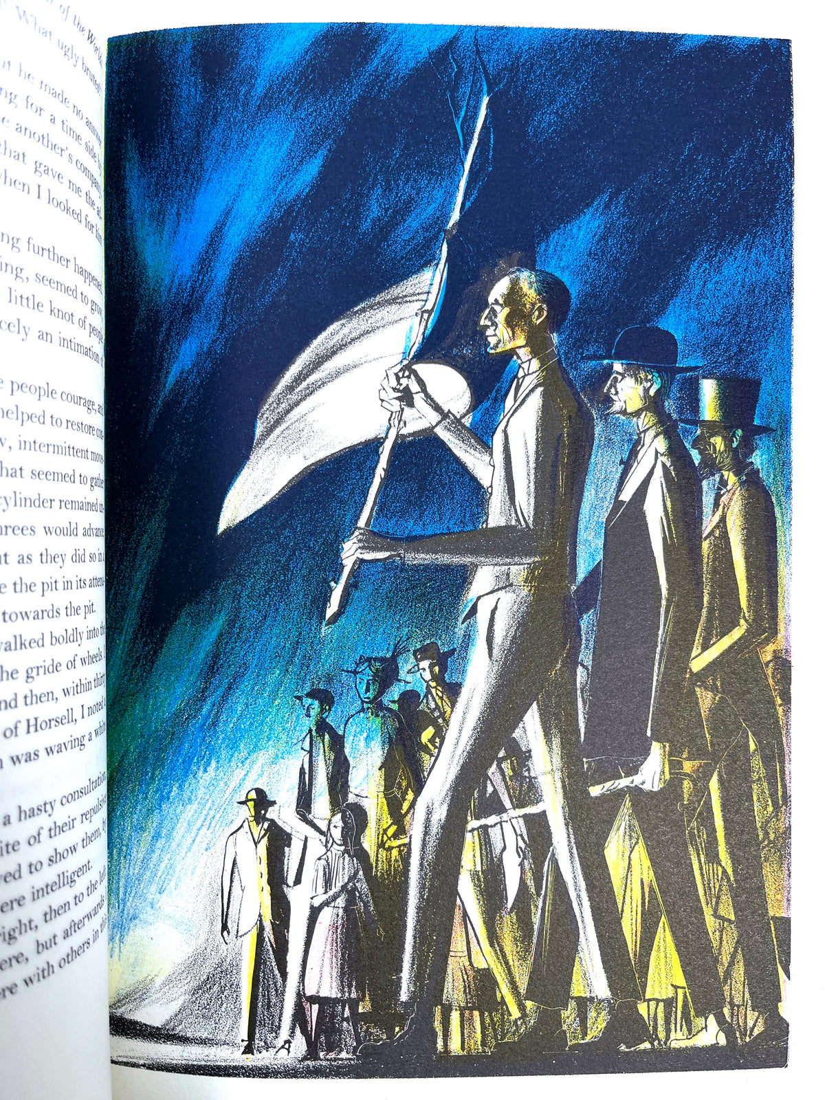H.G. Wells, The War of the Worlds/The Time Machine, Illus. by Joe Mugnaini, Limited Editions Club, SIGNED, 1964, VG HC w/slipcase.