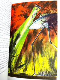H.G. Wells, The War of the Worlds/The Time Machine, Illus. by Joe Mugnaini, Limited Editions Club, SIGNED, 1964, VG HC w/slipcase.
