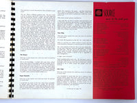 Source: Music of the Avant-Garde, Vol. 3, No. 2, Issue 6, July 1969, Good+ softcover.