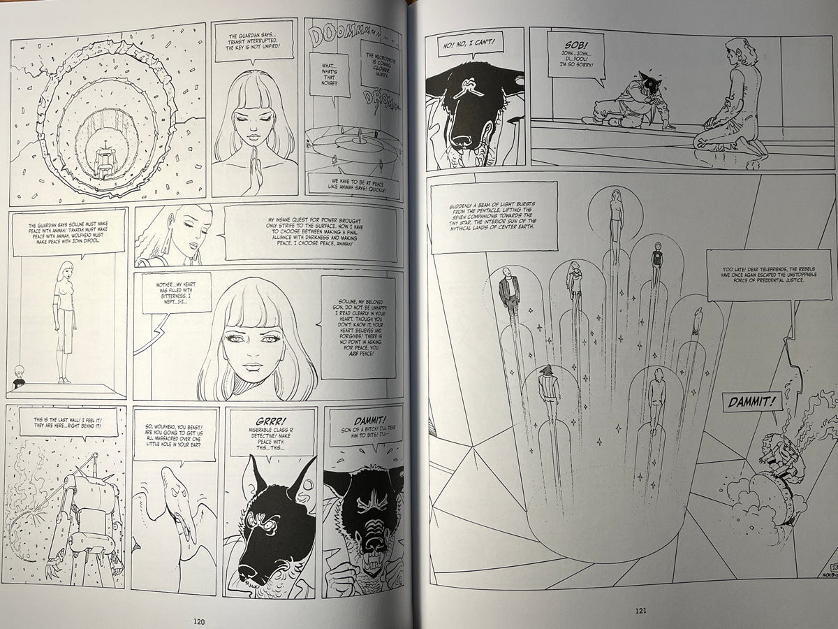 The Incal, Alejandro Jodorowsky & Moebius, Humanoids, Deluxe B&W Ed., 2022, Fine