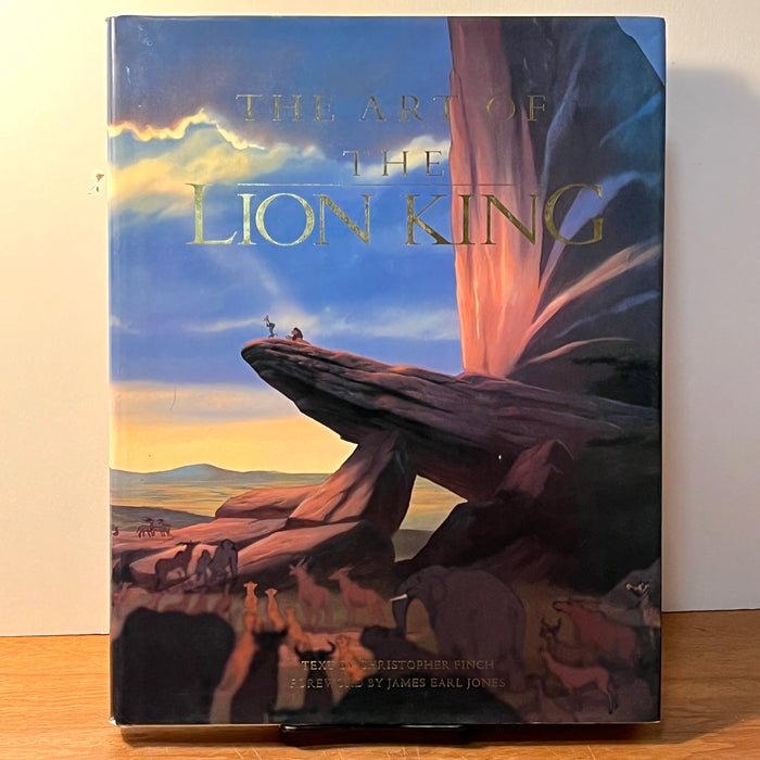 Christopher Finch, The Art of the Lion King, Hyperion, 1994, HC, Near Fine Folio
