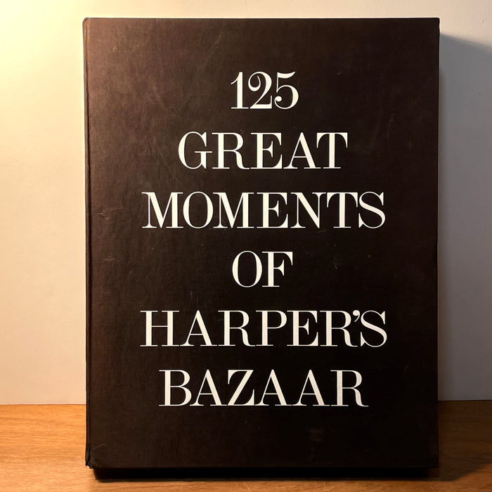 125 Great Moments of Harper's Bazaar, 1993, 1st Ed., 50+ plates, VG w/Box