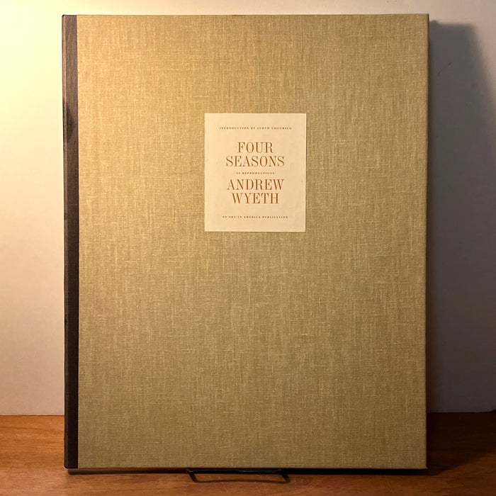 The Four Seasons: Paintings and Drawings, Andrew Wyeth, c. 1963, VG w/Folio