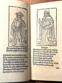 Le Grant Testament Villon/et le Petit. Son Codicille, le jargon et les balades (Facsimile), 1924, VG