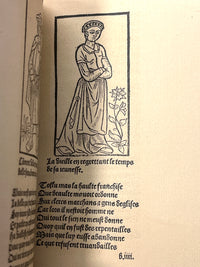 Le Grant Testament Villon/et le Petit. Son Codicille, le jargon et les balades (Facsimile), 1924, VG