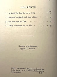 Lennox Berkeley. Four Poems by St. Teresa of Avila for Contralto and String Orchestra, 1949, VG