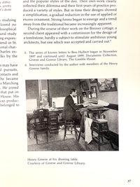 SIGNED Greene & Greene: Architecture as Fine Art, Vol. 1, Randell L. Makinson,..