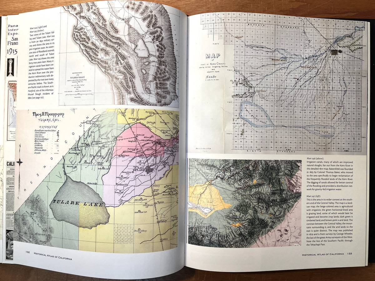 Historical Atlas of California, Derek Hayes, University of California Press, 2007