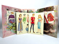 Walt Disney's Sleeping Beauty 6 Cut-Out Paper Dolls, Whitman, Authorized Edition, 1959, Near Fine ephemera.
