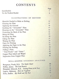 Levon West, Making an Etching, The Studio Ltd., 1932, Very Good hardcover