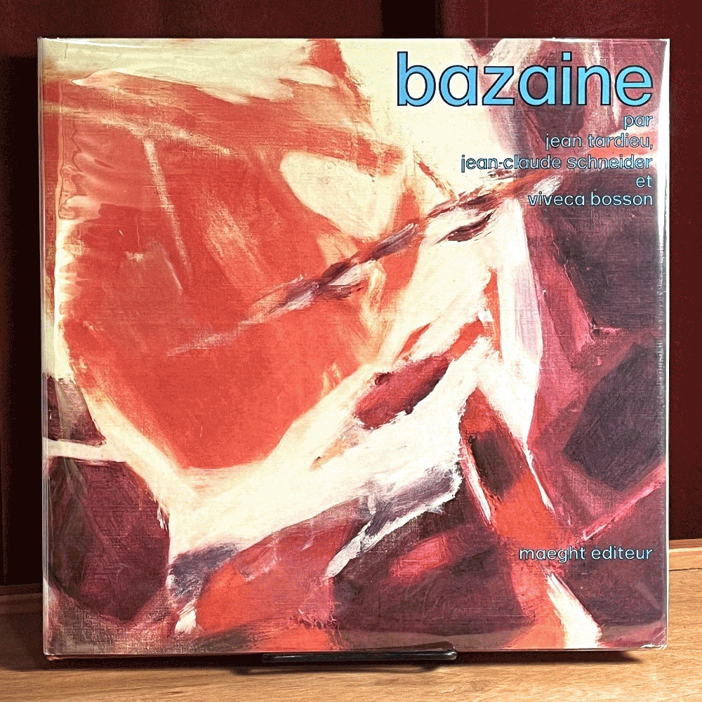 Bazaine (French Edition), 1975 Near Fine, 1st Ed HC in DJ with Two Original Lithographs