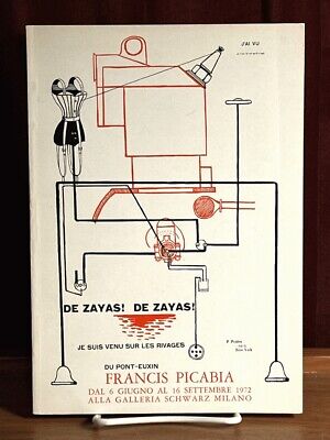 Francis Picabia, Marcel Duchamp et al, Galleria Schwarz, 1972, Near Fine Catalog