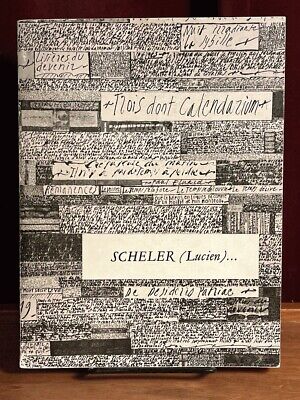 Scheler (Lucien)..., Bibliotheca Wittockiana, No. 50/600, SIGNED, VG