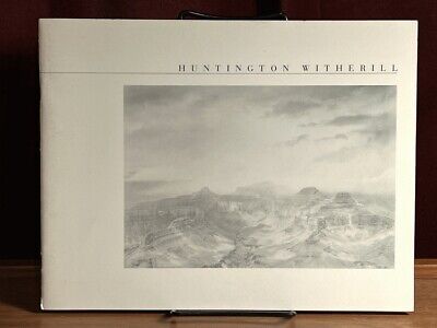 Huntington Witherill: Catalog, SIGNED, VG SC, b/w nature photography, 1985