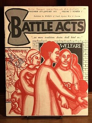 Battle Acts, December 1971-January 1972, Volume 2, Number 1, YAWF, Near Fine