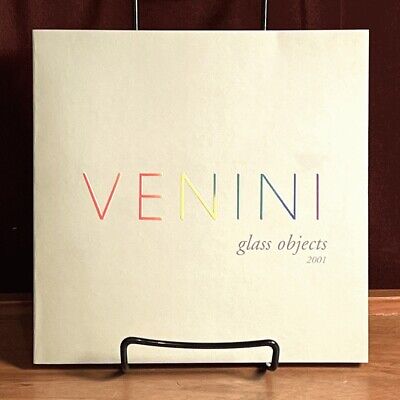 Venini Glass Objects 2001, Murano Glass, Italian, English, French & German, Fine
