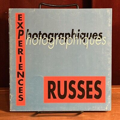 Expériences Photographiques Russes, VG SC French language Russian photo catalo..