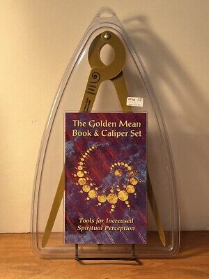 The Golden Mean Book & Caliper Set, 1997, McIntosh, Book w/Caliper & Case, Fine