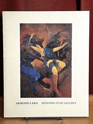 Armond Lara VG 1989 exhibition catalog, Morning Star Gallery NM, Navajo artist