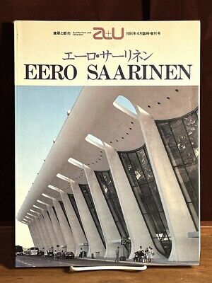 Eero Saarinen, Architecture and Urbanism (A+U), April 1984 Extra Ed., Very Good